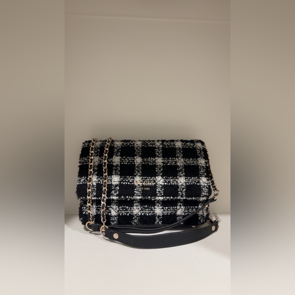 Tweed Guess Bag NWT
